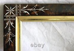 Antique Fits 16 X 20 French Louis Wood Gilt Picture Frame Victorian Barbizon