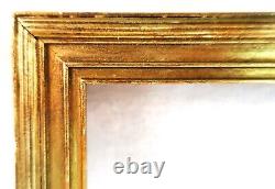 Antique Fits 16 X 20 French Louis Wood Gilt Picture Frame Victorian Barbizon