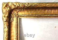 Antique Fits 16 X 20 French Louis Wood Gilt Picture Frame Victorian Barbizon