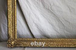 Antique Fits 23 X 27 Gold Gilt Picture Frame French Baroque Louis Ornate Wood