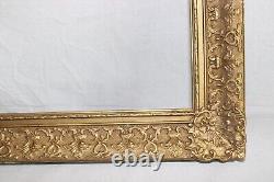 Antique Fits 26 X 34 Gold Gilt Picture Frame French Baroque Louis Ornate Wood