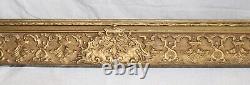 Antique Fits 26 X 34 Gold Gilt Picture Frame French Baroque Louis Ornate Wood