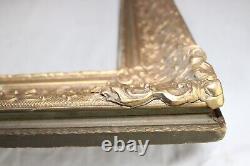 Antique Fits 26 X 34 Gold Gilt Picture Frame French Baroque Louis Ornate Wood