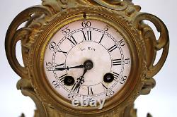 Antique French 16 LeRoy Paris Fireplace Mantle Clock Parts Louis XV Style