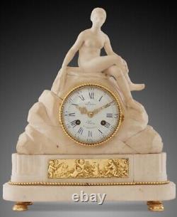 Antique French 18th Century Clock Louis XV Period By Lépine In Paris