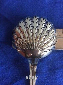Antique French. 950 Silver Louis Isidore Angee Paris Gold Vermeil Sugar Sifter