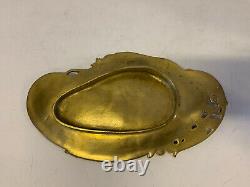 Antique French Art Nouveau Gilt Bronze Louchet Ciseleur Theophile Hingre Tray