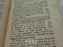 Antique French Book Le Siecle de Louis XIV Publie Par M. De Francheville 1752