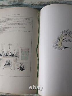 Antique French Book Notre Ami Pierrot De Pantomimes Watercolors Louis Morin