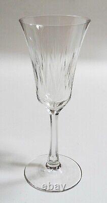 Antique French Cut Crystal Glasses pattern STL55 St. Louis. Set of 4+ 8