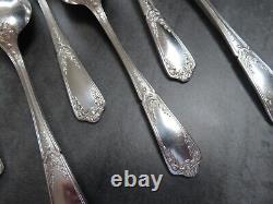 Antique French Empire Cutlery Table Spoons Laurel Leaf Wreath ERCUIS LOUIS XVI