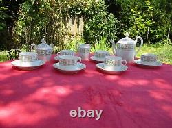 Antique French Empire Marie Antoinette Louis XVI Tea Coffee Set 16 Pcs Limoges