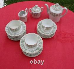 Antique French Empire Marie Antoinette Louis XVI Tea Coffee Set 16 Pcs Limoges