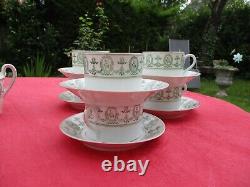 Antique French Empire Marie Antoinette Louis XVI Tea Coffee Set 16 Pcs Limoges