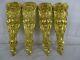 Antique French Gilt Bronze Furniture Hardware Decorative Furnishing 4 Pcs