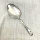 Antique French Ice Cream Serving Spoon Silver Plated Marly Rocaille Louis Xiv