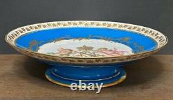 Antique French King Louis Philippe France Sevres Royal Porcelain Tuileries Cake