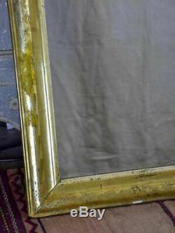 Antique French Louis Philippe mirror with gilded frame 25¼ x 37