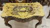 Antique French Louis Revival Floral Marquetry Card Table