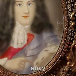 Antique French Louis XIV Minature Painting