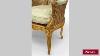 Antique French Louis Xv Style 19th Cent Gilt And Caned