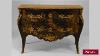 Antique French Louis Xv Style 20th Cent Black Lacquered