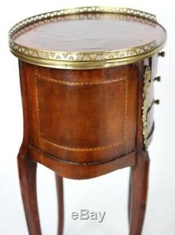 Antique French Louis XV Style Walnut Bedside Chest FREE Shipping PL4571