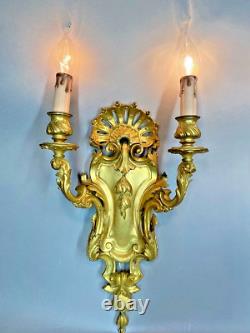 Antique French Louis XVI / Baroque / Rococo sconces / wall lamps