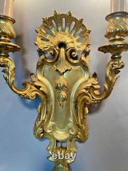 Antique French Louis XVI / Baroque / Rococo sconces / wall lamps
