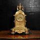 Antique French Louis Xvi Gilt Bronze Clock