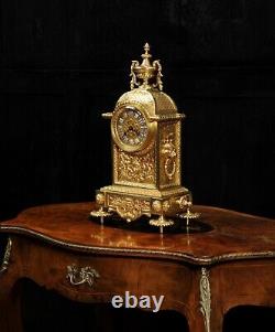 Antique French Louis XVI Gilt Bronze Clock