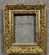 Antique French Louis Xvi Gilt Wooden Painting Mirror Frame With Gold Leaf 19th C