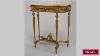 Antique French Louis Xvi Style 19th Cent Gilt Console