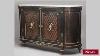 Antique French Louis Xvi Style 19th Cent Inlaid 2 Door