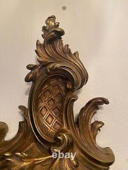Antique French Louis XVI Style Bronze AD Mougin, 19 Century Wall Clock