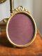 Antique French Louis Xvi Style Oval Picture Frame 7 X 4.5