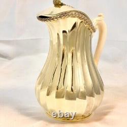 Antique French Louis XVI Vermeil And Sterling Silver Jug, Léon Lapar, Paris 1900