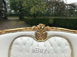 Antique French Louis XVI living room sofa/settee. WORLDWIDE SHIPPING