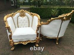 Antique French Louis XVI set of 2 chairs