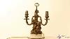 Antique French Ormolu Cherub Table Lamp Louis Revival Circa 1870