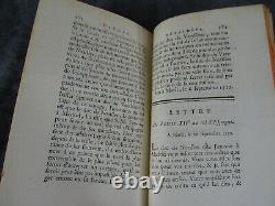 Antique French Political & military Memories King Louis XIV & XV -1777- 6 Tomes