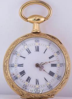 Antique French Royal Award Gilt Silver Pocket Watch by Louis Savoye c1850's