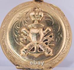 Antique French Royal Award Gilt Silver Pocket Watch by Louis Savoye c1850's