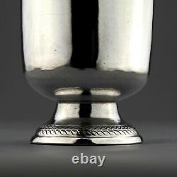 Antique French Solid Sterling Silver Goblet / Beaker Theodor Tonnelier. Ca. 1820