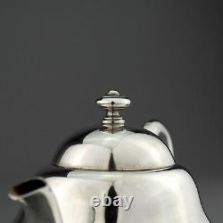 Antique French Solid Sterling Silver Teapot. Louis Bachelet. Paris, Circa 1850