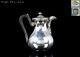 Antique French Sterling Silver Coffee Pot, Veyrat, 1838-1840 King Louis-philippe