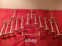 Antique French Sterling Silver Minerva Knife Rests Holders 509 grams 19th C