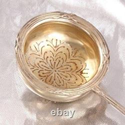 Antique French19th Teastrainer STERLING SILVER for your Bar partially gilded