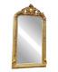 Antique Gold Finish French Louis Xvi Style Full-length Mirror
