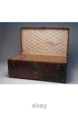 Antique Louis Vuitton Steamer Trunk / Chest / Luggage